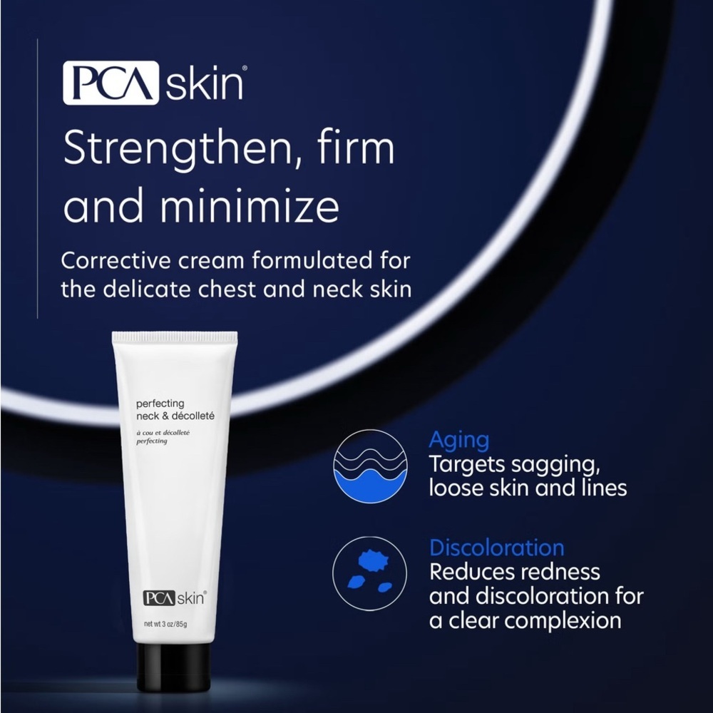 PCA Skin Perfecting Neck & Décolleté Cream NIB - Picture 3 of 6